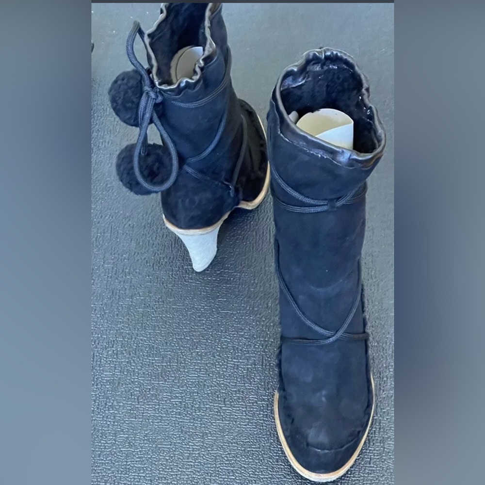 Dior Black Suede Boots BNB - Picture 7 of 10